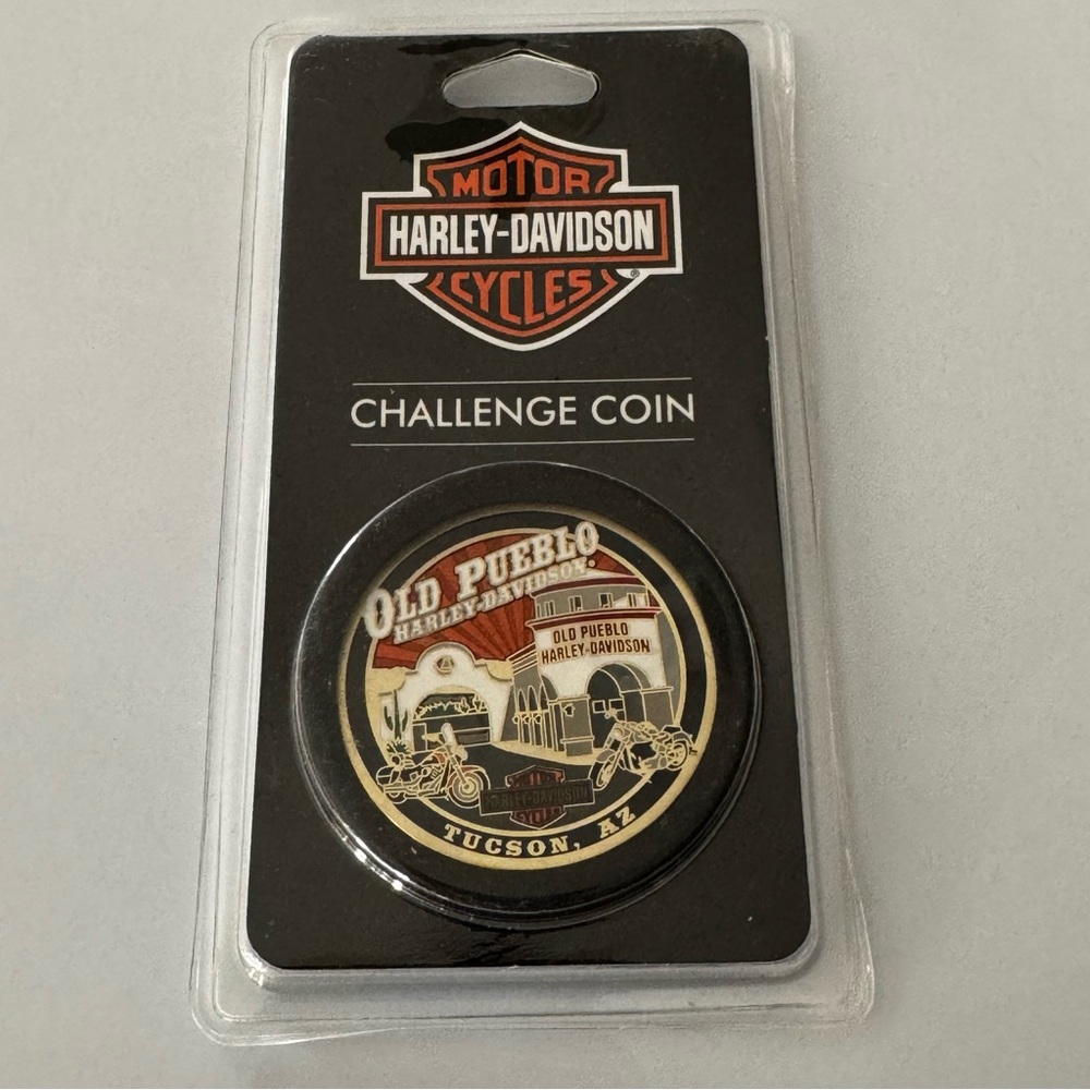 Harley-Davidson Challenge Coin - TUCSON, AZ / Old Pueblo / 2018